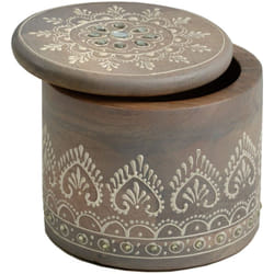 Fijalo - Boîte Redda. Bois peint