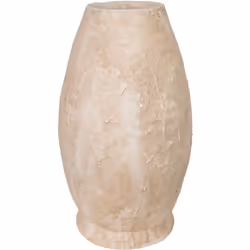 Vase Bala en terre cuite Matériau : Terre cuite Beige Assemblage requis : NON 31x31x54 cm. Système d'ancrage : NON