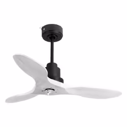 Purline LimaD106C04LED64628, Ventilateur à lame domestique, Gris, Plafond, 20 m², 245 tr/min, 106 cm