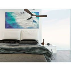 Ventilateur de plafond ø132 cm avec Wifi Réversible Hypersilence