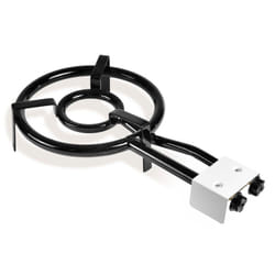 Briebe - MOD350 Brûleur à Gaz, Double Anneau à Paella 35cm pour Poêles à Paella de 24 à 50 cm ø Noir