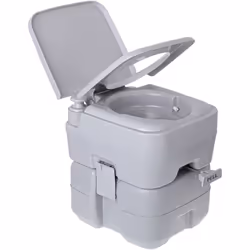 Briebe Camp WC1113, Gris, Plastique, 13 L, 20 L, Dual, 115 kg