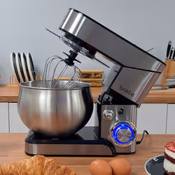 Briebe KM1114 robot de cuisine 1800 W 5 L Acier inoxydable - Vue supplémentaire 6