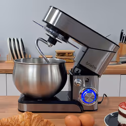 Briebe KM1114 robot de cuisine 1800 W 5 L Acier inoxydable - Vue supplémentaire 7