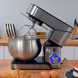 Briebe KM1114 robot de cuisine 1800 W 5 L Acier inoxydable - Vue supplémentaire 8