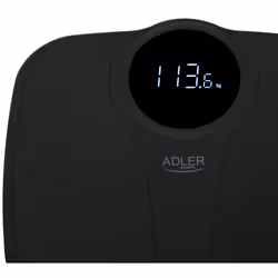 Briebe SC1124B balance Rectangle Noir Pèse-personne électronique