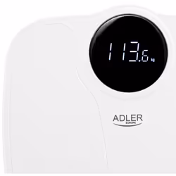 Briebe SC1124W balance Rectangle Blanc Pèse-personne électronique