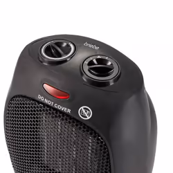 Briebe HT1128 Intérieure Noir 1500 W Chauffage de ventilateur électrique - Vue supplémentaire 4