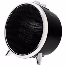 Briebe HT1129 appareil de chauffage Intérieure Noir, Argent 1500 W Chauffage de ventilateur électrique - Vue supplémentaire 5
