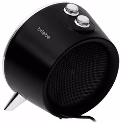 Briebe HT1129 appareil de chauffage Intérieure Noir, Argent 1500 W Chauffage de ventilateur électrique - Vue supplémentaire 7