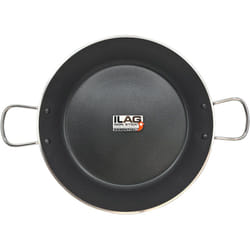 Briebe - Zafrán Poêle à Paella Induction 46cm 11-12 Portions, Antiadhésive sans pfoa, Aluminium Noir
