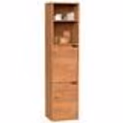 Colonne de Salle de Bain Meuble de Rangement Style Moderne 150x365x30 cm Briebe Aura  Bois 01215