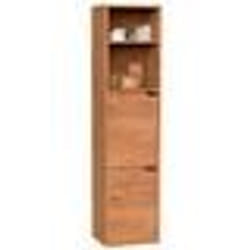 Colonne de Salle de Bain Meuble de Rangement Style Moderne 150x365x30 cm Briebe Aura  Bois 01215