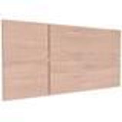 Tête de Lit 100 cm Style Nordique Têtes de lit Originales en Bois Décorative Briebe Natura  Bois 01222