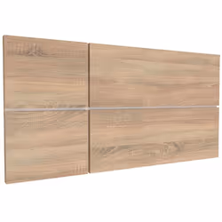 Tête de Lit 100 cm Style Nordique Têtes de lit Originales en Bois Décorative Briebe Natura  Bois 01246