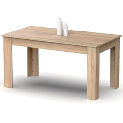 Opal Table à Manger en Bois, Salon ou Cuisine pour 4 - 6 Personnes 77x140x80 cm Bois - Briebe