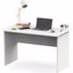 Bureau - Briebe - Zenith - 120x68x76cm - Blanc - Design Contemporain - Pratique