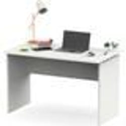 Bureau - Briebe - Zenith - 120x68x76cm - Blanc - Design Contemporain - Pratique
