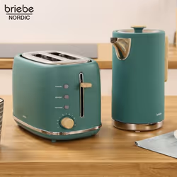 Briebe SKT1167GRE petit kit d'appareil ménager Vert, Bois