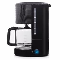 Briebe CM1171BLK Semi-automatique Machine à café filtre 1,25 L