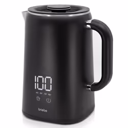 Briebe KT1175BLK bouilloire 1,7 L 1500 W Noir
