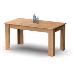Opal Table à Manger Extensible, Salon ou Cuisine pour 6-10 Personnes 77x140-195x80 cm Bois - Briebe