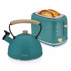 Briebe SKT1177GRE, Vert, Bois, Acier inoxydable, Bois, 220 - 240 V, 50 - 60 Hz, 2,3 L, 2 part(s)