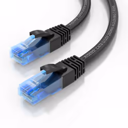 AISENS A135-0841 câble de réseau Noir 0,5 m Cat6 U/UTP (UTP)