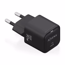 AISENS ASCH-30W1P019-BK, Intérieure, Secteur, Noir