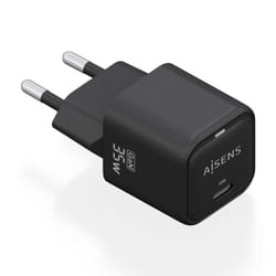 AISENS ASCH-35W1P023-BK chargeur d'appareils mobiles Universel Noir Secteur Charge rapide Intérieure