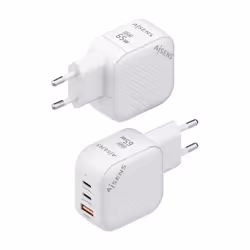 AISENS ASCH-65W3P026-W chargeur d'appareils mobiles Universel Blanc Secteur Charge rapide Intérieure