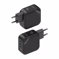 AISENS ASCH-100W4P029-BK chargeur d'appareils mobiles Universel Noir Secteur Charge rapide Intérieure