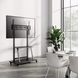 AISENS FT100E-231 support pour téléviseur 2,54 m (100") Noir - Vue supplémentaire 5