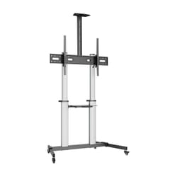 AISENS FT100TE-259 support pour téléviseur 2,54 m (100") Noir, Argent