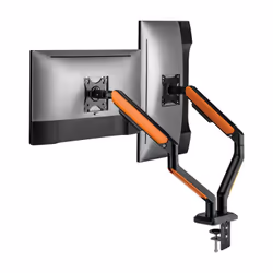 AISENS DT32TSR-251 support d'écran plat pour bureau 32" Noir, Orange