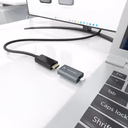 AISENS A109-0862 changeur de genre de câble HDMI A USB C Gris - Vue supplémentaire 4