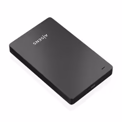 AISENS ASE-2542B, Boîtier HDD, 2.5", SATA, Série ATA II, Série ATA III, 5 Gbit/s, Connectivité USB, Noir