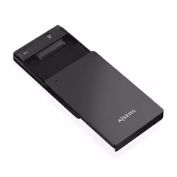 AISENS ASE-2542B Boîtier de disques de stockage Boîtier HDD Noir 2.5"