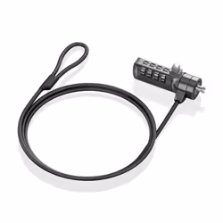 AISENS ASLK-D40N03-BK câble antivol Noir 1,5 m