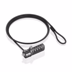 AISENS ASLK-D40N03-BK câble antivol Noir 1,5 m