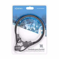 AISENS ASLK-D40K04-BK câble antivol Noir 1,5 m - Vue supplémentaire 7