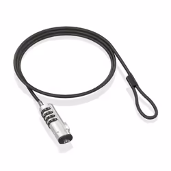 AISENS ASLK-D50N05-BK câble antivol Noir 1,5 m