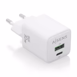 AISENS ASCH-30W2P037-W, Intérieure, Secteur, Blanc