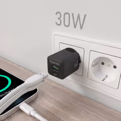 AISENS ASCH-30W2P038-BK chargeur d'appareils mobiles Universel Noir Secteur Charge rapide Intérieure - Vue supplémentaire 5