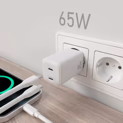AISENS ASCH-65W2P039-W chargeur d'appareils mobiles Universel Blanc Secteur Charge rapide Intérieure - Vue supplémentaire 5