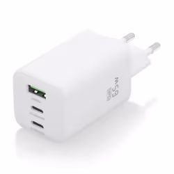 AISENS ASCH-65W3P041-W chargeur d'appareils mobiles Universel Blanc Secteur Charge rapide Intérieure