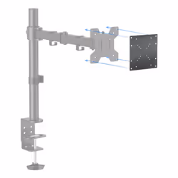 AISENS ACC001-289 kit de support Noir Acier