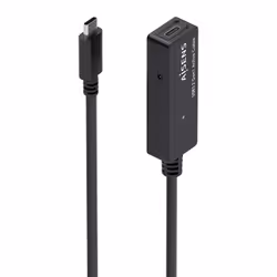 AISENS A107-0870, 10 m, USB C, USB C, USB 3.2 Gen 1 (3.1 Gen 1), 5 Gbit/s, Noir