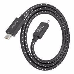 AISENS A156-0867 câble USB USB4 Gen 3x2 1 m USB C Noir