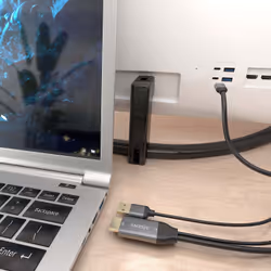 AISENS A109-0871 câble vidéo et adaptateur 1,8 m HDMI + USB USB Type-C Noir - Vue supplémentaire 4